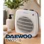 DAEWOO DW9516 Calefactor Termoventilador 2000W